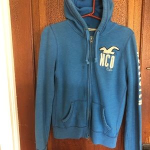 Hollister zip up hoodie